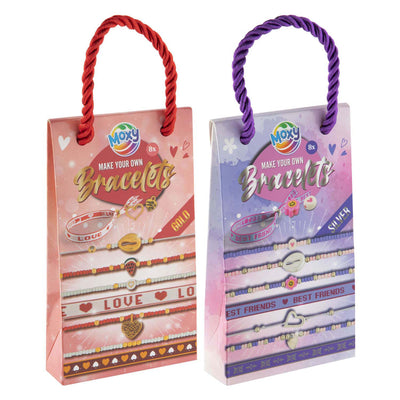 Le groupe d'artisanat créatif Moxy fabrique vos propres bracelets