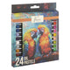 Paint pastel d'huile de groupe d'artisanat créatif, ensemble de 24