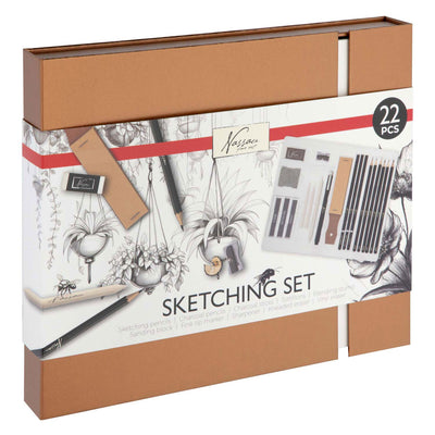 Ensemble de bricolage aquarelle Nassau, 22 pièces.
