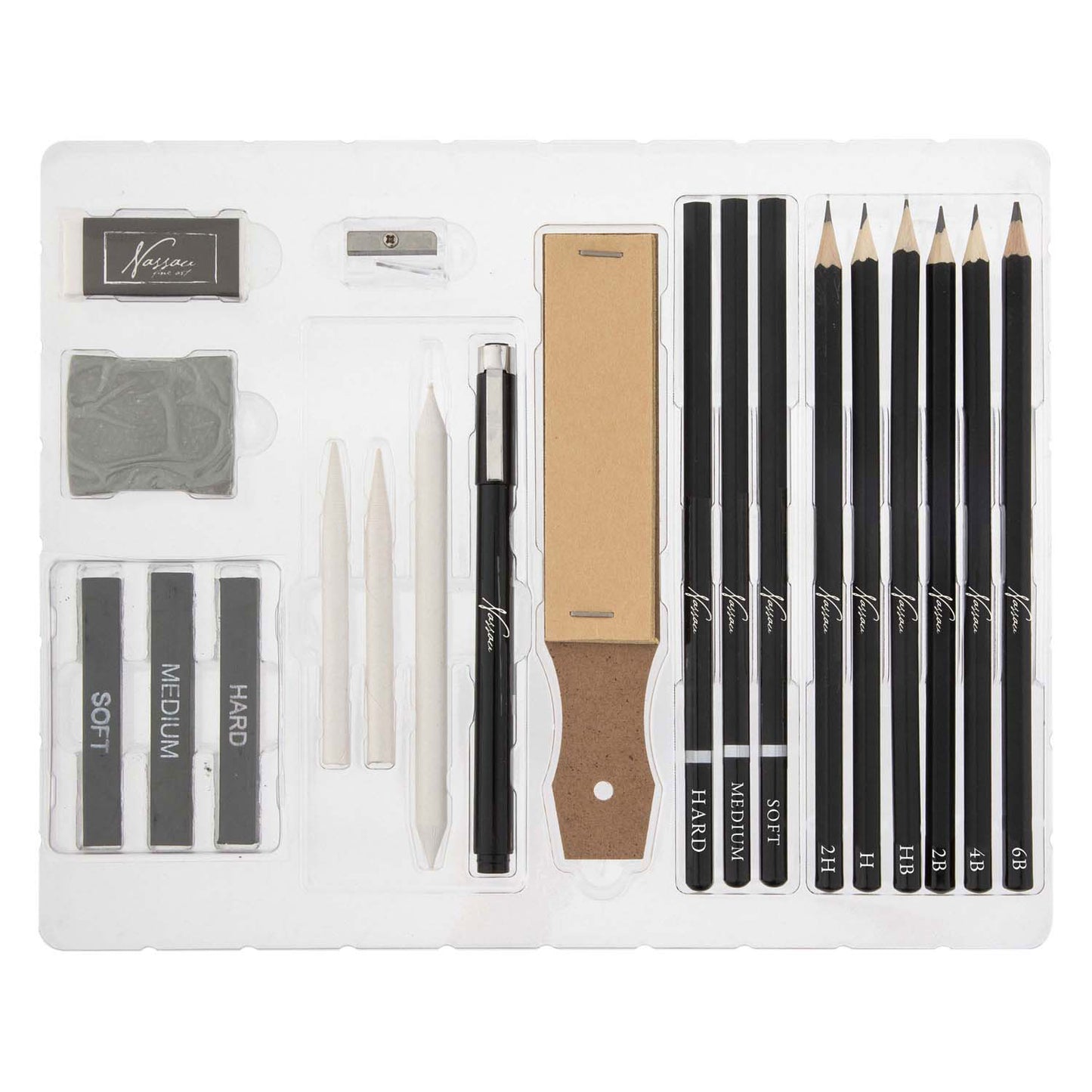 Ensemble de bricolage aquarelle Nassau, 22 pièces.