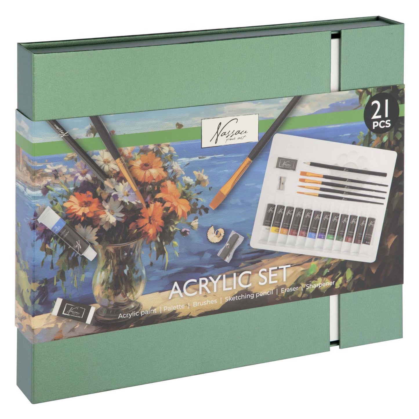 Creative Craft Group Aquarel Art Paint Paint Set, 21dlg.