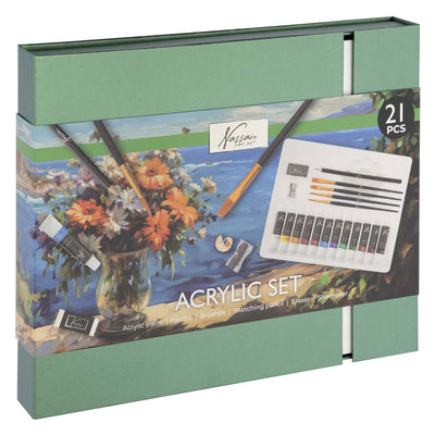 Creative Craft Group Aquarel Art Paint Paint Set, 21dlg.