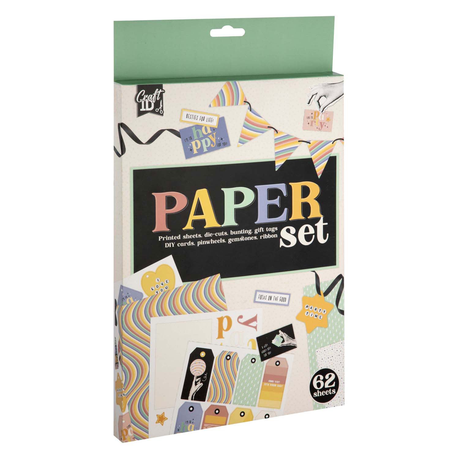 Papier d'artisanat d'artisanat créatif avec imprimé gemend A4