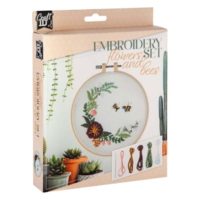 Creative Craft Group brodery Set Flowers Beejes