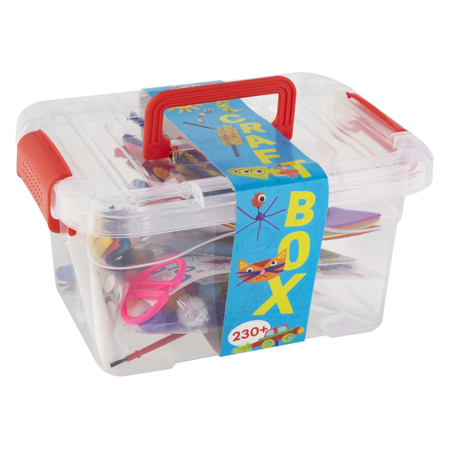 Groupe d'artisanat créatif boîte d'artisanat moxy 24x18x12cm 240 pièces
