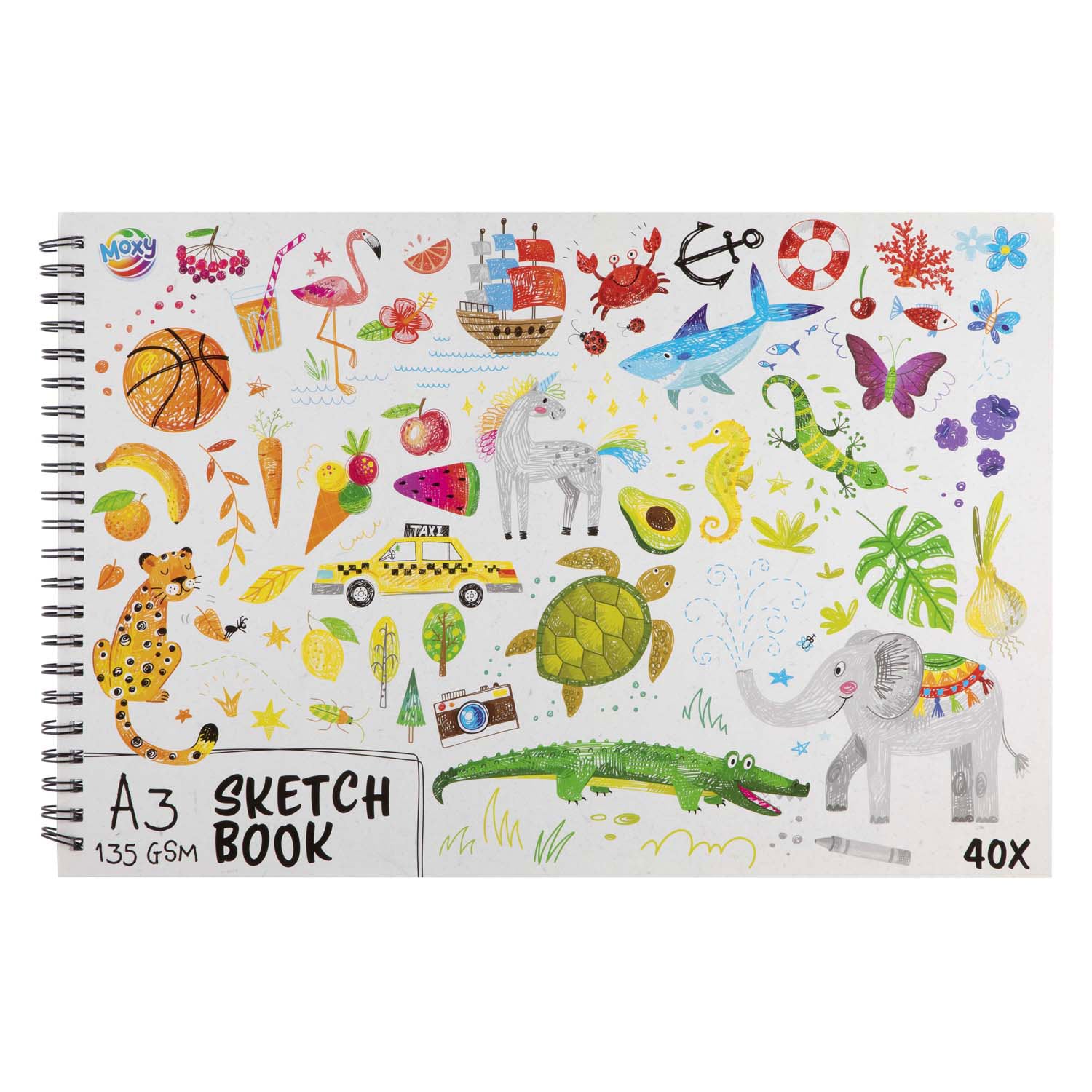 Creative Craft Group Sketchbook A5, 40 feuilles