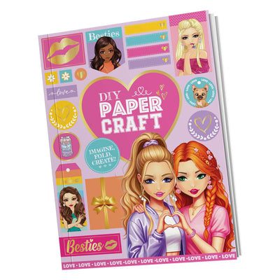 Livre de bricolage Besties avec autocollants a4 32p