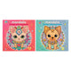 Livre de coloriage mandala kawaii de groupe d'artisanat créatif - 20 feuilles