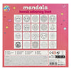Livre de coloriage mandala kawaii de groupe d'artisanat créatif - 20 feuilles