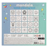 Livre de coloriage mandala kawaii de groupe d'artisanat créatif - 20 feuilles
