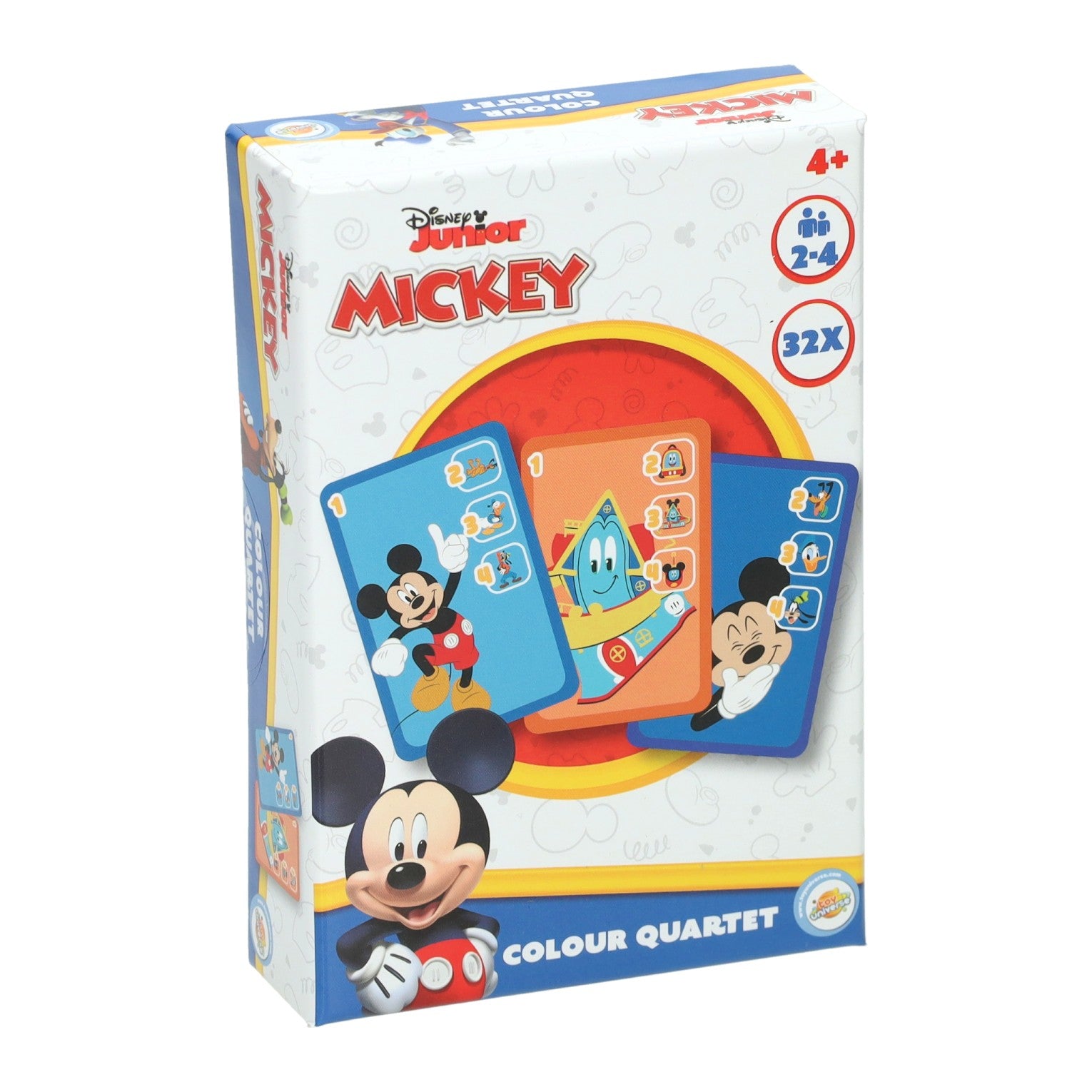 Groupe d'artisanat créatif Quatuor Mickey Mouse - 32 cartes