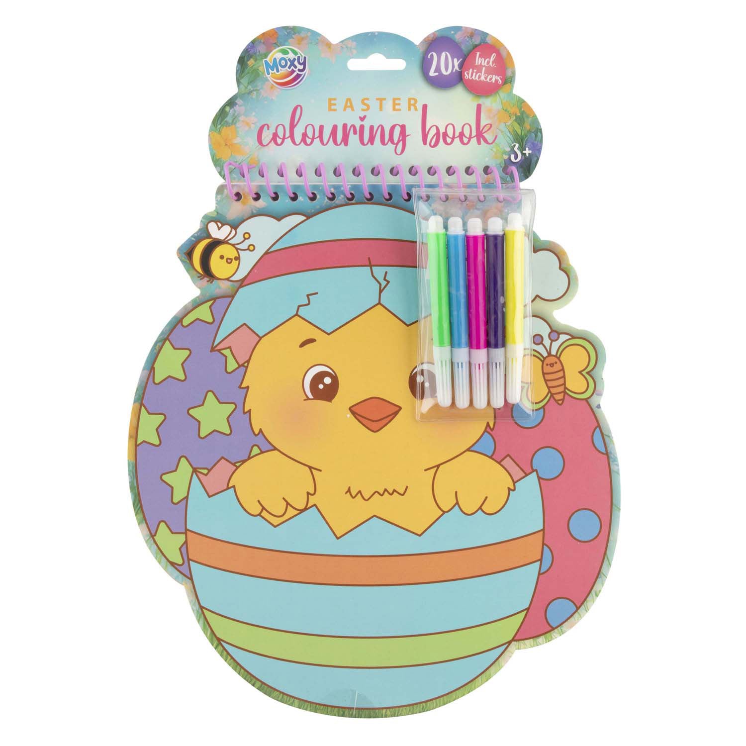 Livre de coloriage de groupe d'artisanat créatif Pâques - 20 pages.