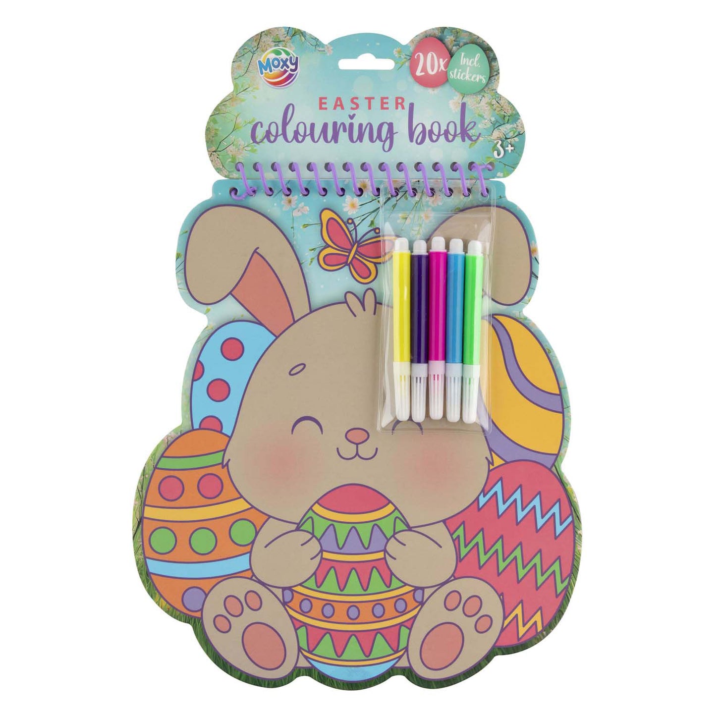 Livre de coloriage de groupe d'artisanat créatif Pâques - 20 pages.