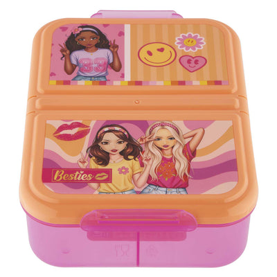 Boîte à lunch besties du groupe d'artisanat créatif - 18x13,5x5,8 cm