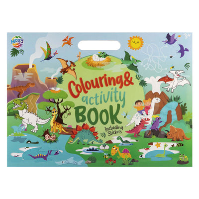 Cahier d'activités de coloriage pour groupe d'artisanat créatif, y compris 1 livre d'activités de coloriage. autocollants 25 feuilles - vert