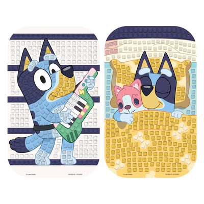 Groupe d'artisanat créatif art mosaïque bluey a5