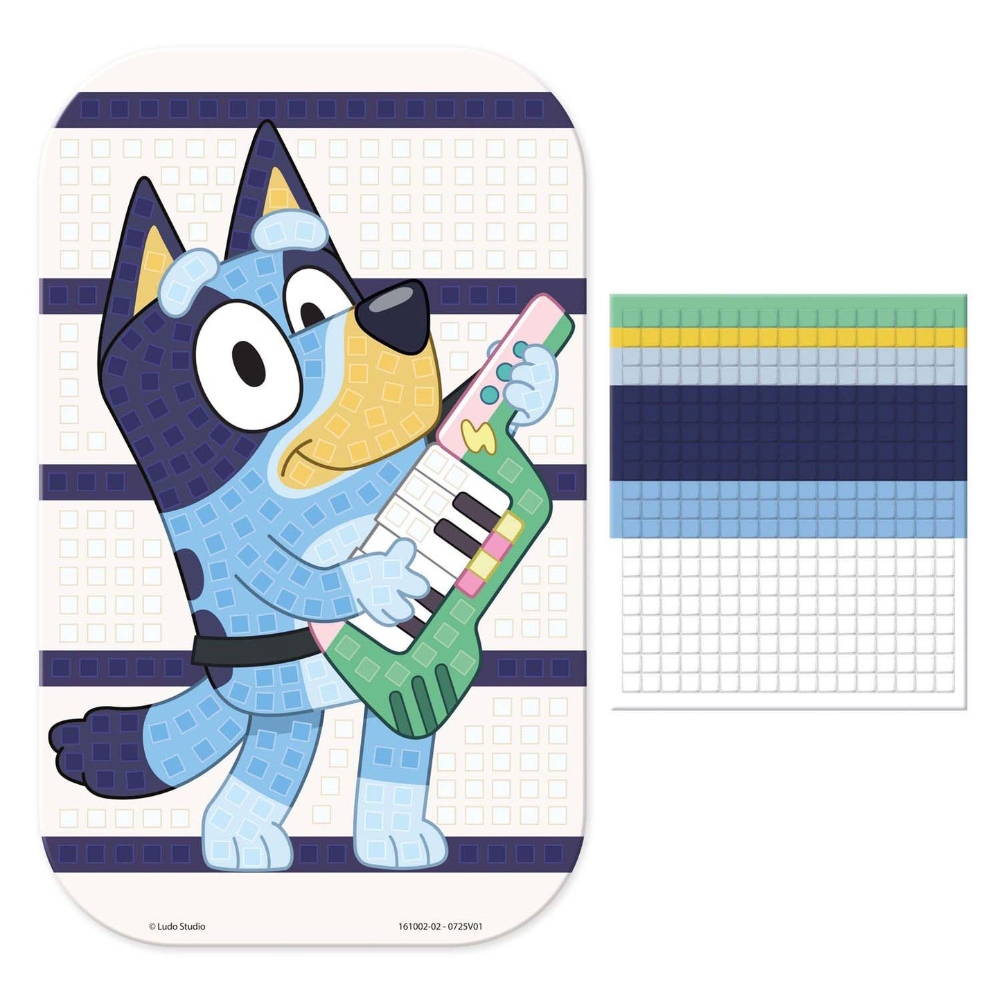 Groupe d'artisanat créatif art mosaïque bluey a5