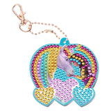 Porte-clés licorne peinture diamant Moxy - afbeelding 3