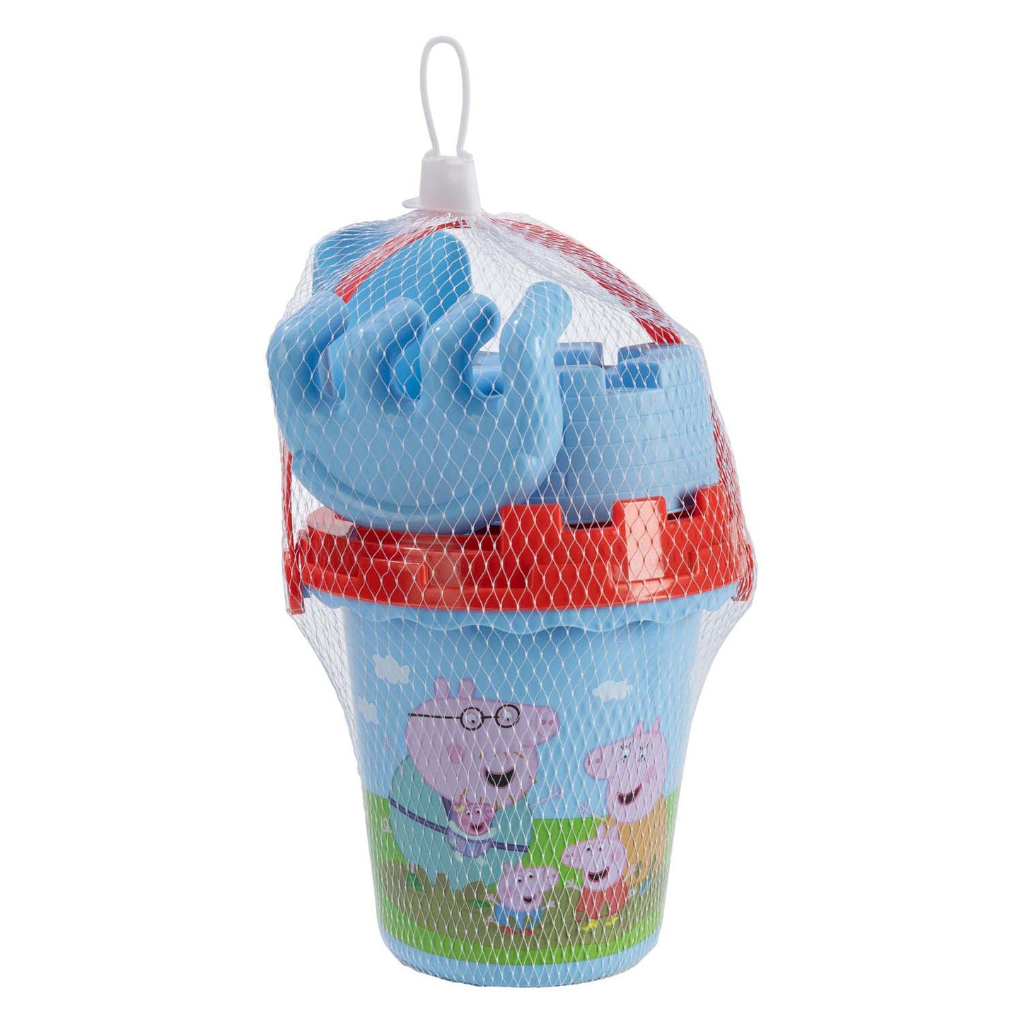 Creative craft group seau de plage peppa pig bleu - 5 pcs.