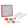 Groupe d'artisanat créatif peinture diamant velours incl. cadre