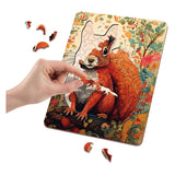 Moxy puzzle en bois écureuil forme unique - afbeelding 4