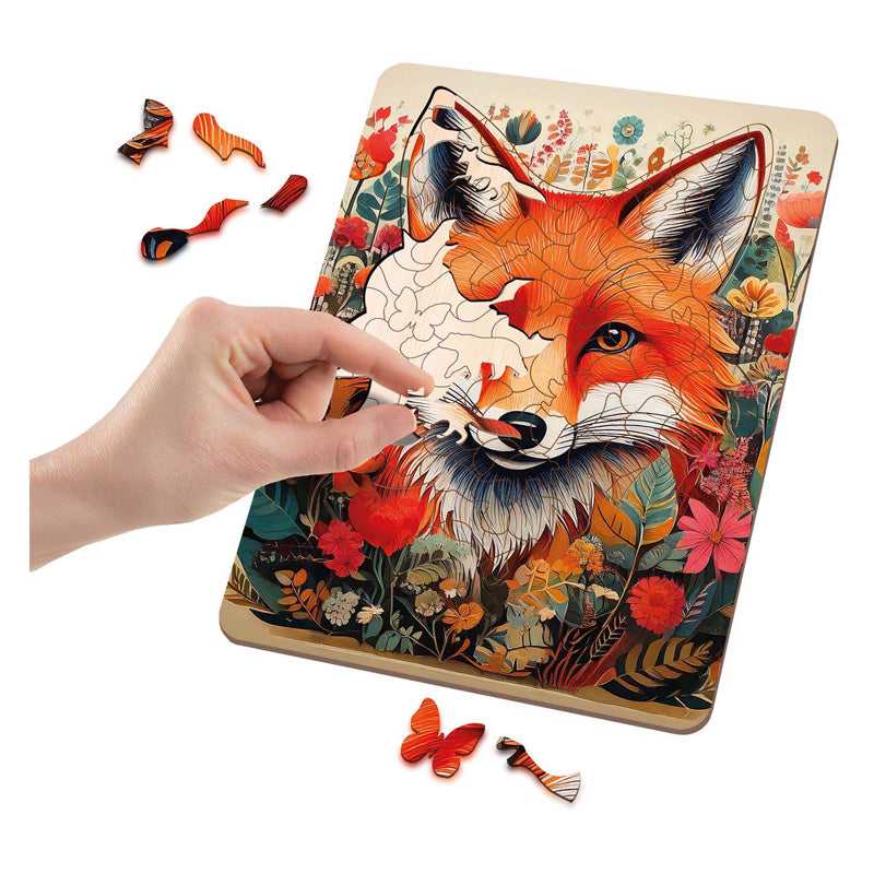 Moxy puzzle en bois renard formes uniques