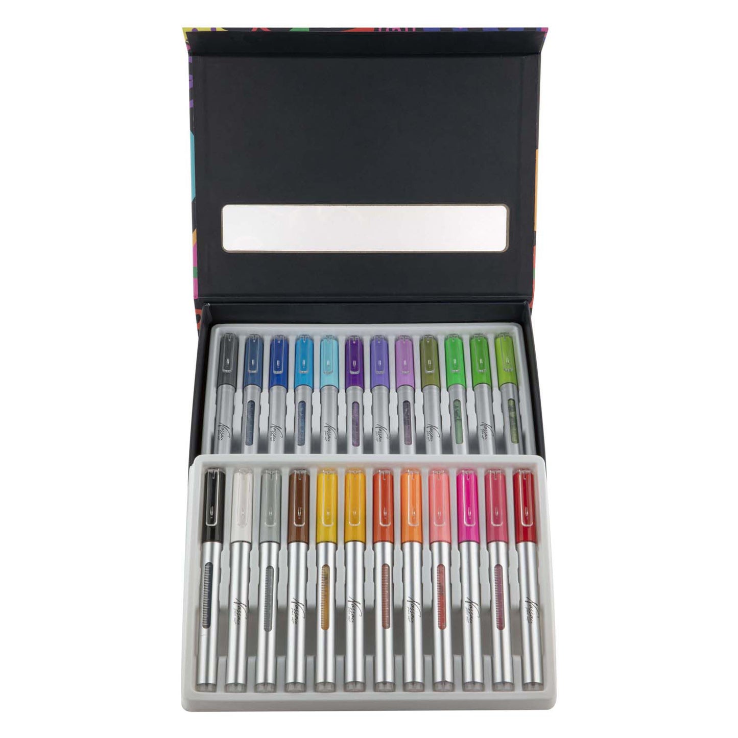 Creative Craft Group Nassau Grands marqueurs de peinture acrylique – 24 pièces.