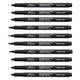 Ensemble de feutres fins Nassau Creative Craft Group - 10 pcs.