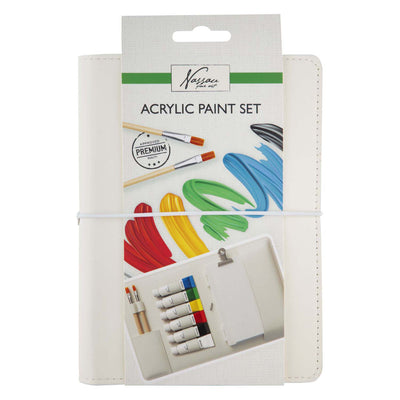 Dossier de rangement en acrylique Creative Craft Group Nassau incl. peinture et pinceaux