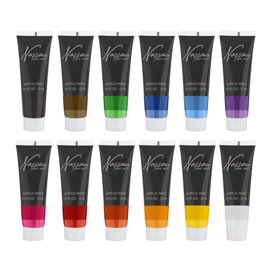 Creative craft group nassau ensemble complet en acrylique - 38 pcs.