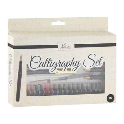Creative craft group nassau ensemble complet de calligraphie - 35 pcs.