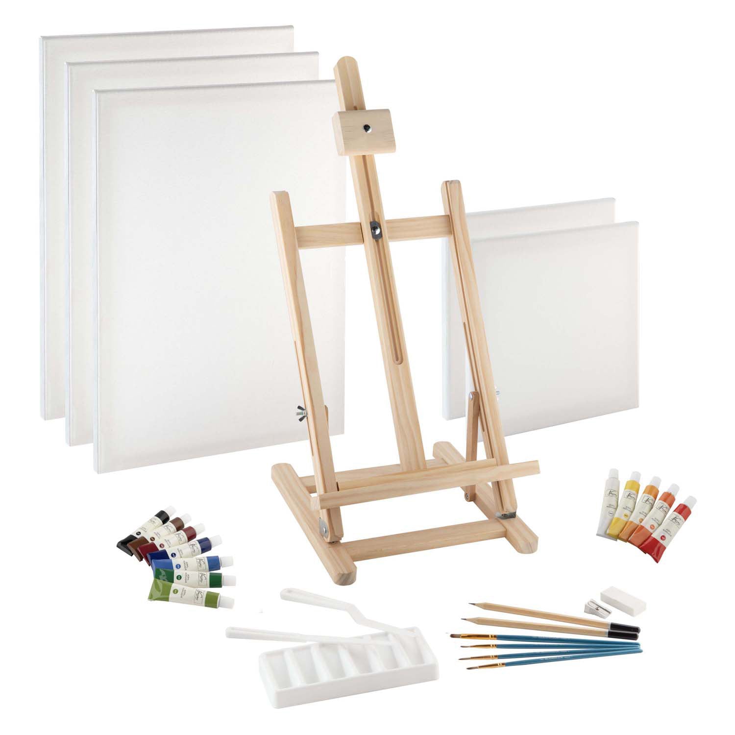 Creative Craft Group Nassau Premium Ensemble d'art acrylique – 28 pièces.