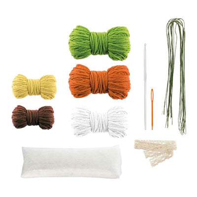 Kit de crochet de groupe d'artisanat créatif marguerite - incl. aiguille et fil