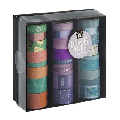 Ruban washi pour groupe d'artisanat créatif 3m - 24pcs.
