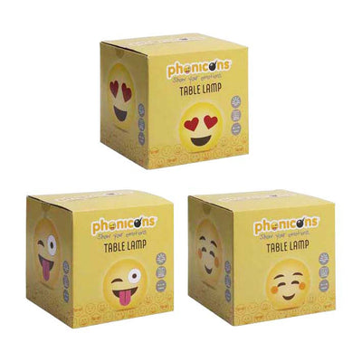 Lampe de table de groupe d'artisanat créatif grimaces - 14,5 cm