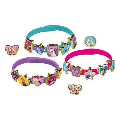 Groupe d'artisanat créatif totum licorne académie 3 bracelets 18 charms