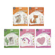 Kit de cartes de pierres précieuses pour groupe d'artisanat créatif, animaux