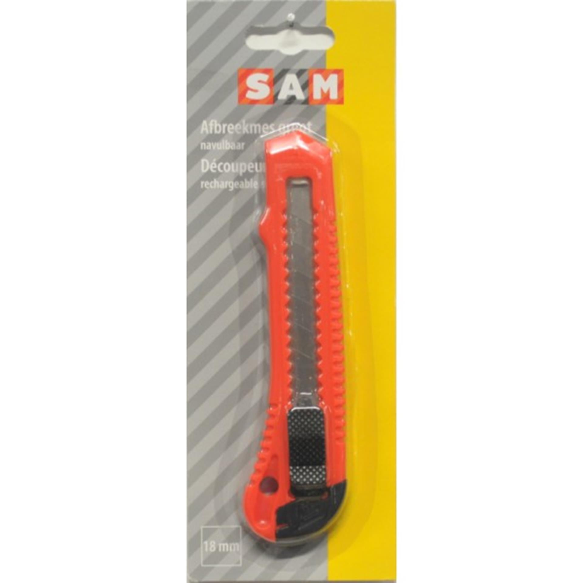 Couteau Sam cassable grand couleur