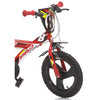 Dino croix 16 pouces 27 cm garçons pincés rouge noir
