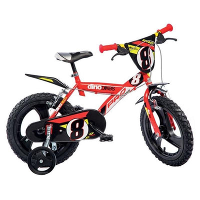 Dino croix 16 pouces 27 cm garçons pincés rouge noir