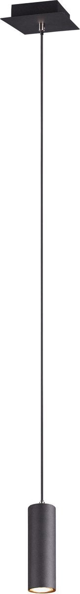 Lampe à suspension Trio Marley - noir mat - excl. 1 x gu10 35w - réglable en hauteur