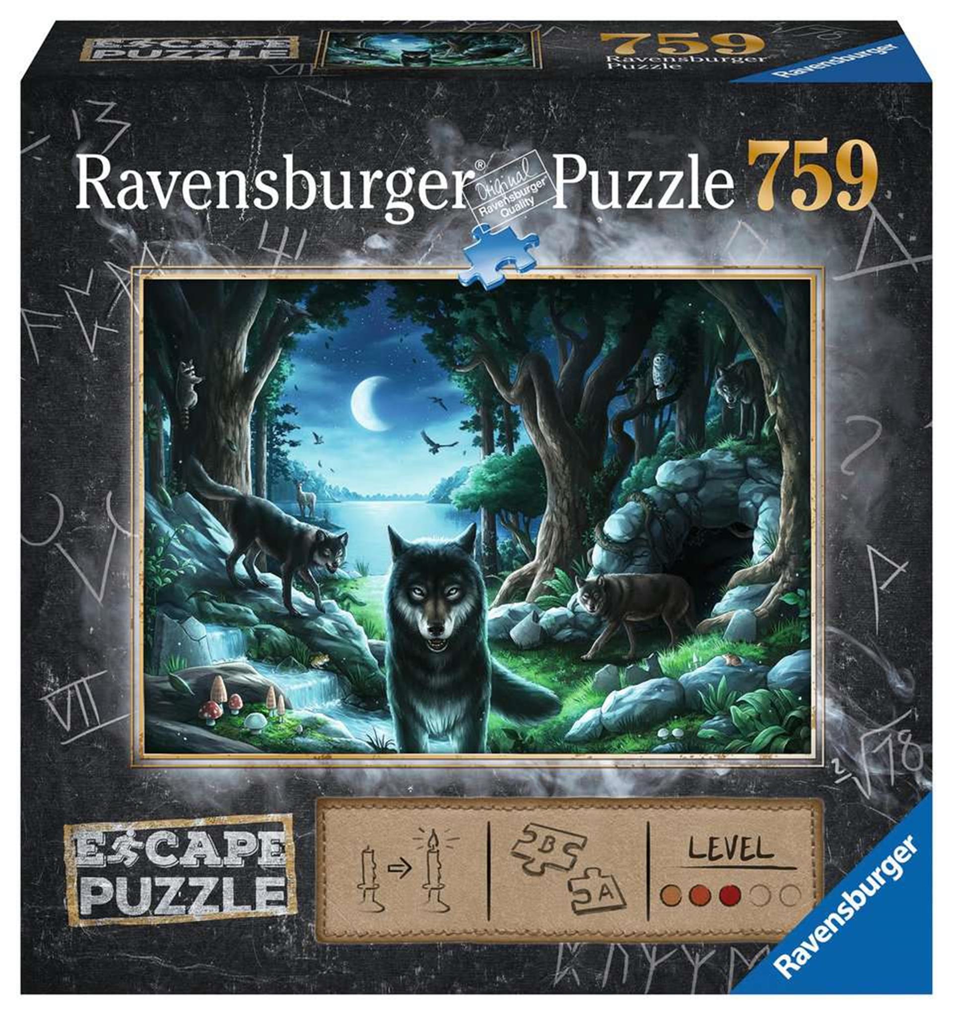 Ravensburger escape 7 puzzle de la malédiction des loups