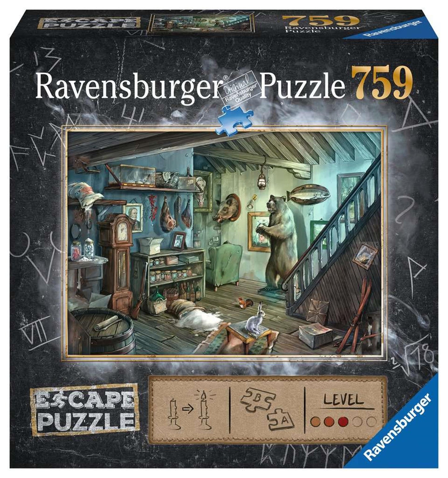 Ravensburger Escape Puzzle Forbidden Basement 759 Pièces