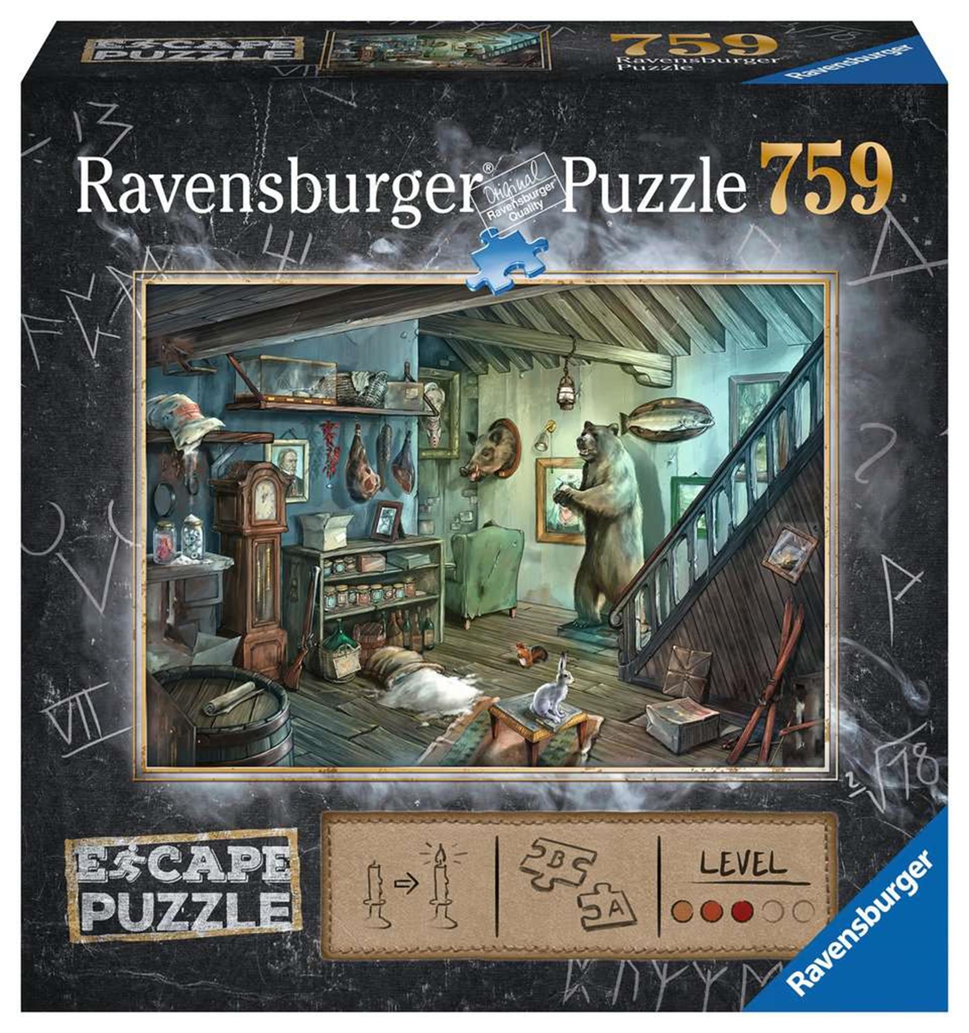 Ravensburger Escape Puzzle Forbidden Basement 759 Pièces