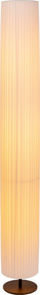 Lucide Fold - lampadaire - ø 20 cm - 3xe27 - blanc - japandi