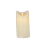 Bougie LED maison quotidienne 7,5x15 cm crème | 4 pièces