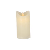 Bougie LED maison quotidienne 7,5x15 cm crème | 4 pièces - afbeelding 1