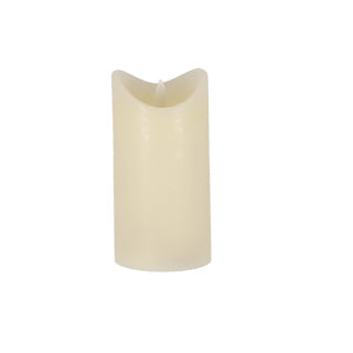 Bougie LED maison quotidienne 7,5x15 cm crème | 4 pièces