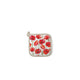 Manique Ambiente coquelicot partout blanc