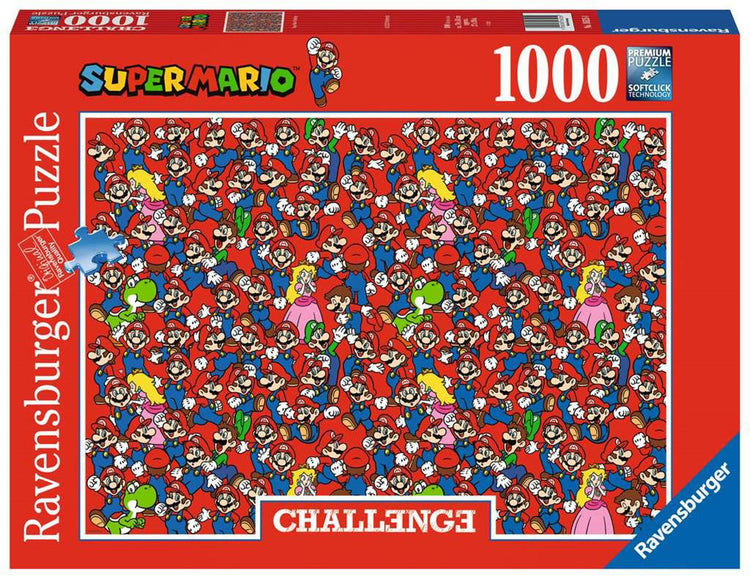 Ravensburger puzzle super mario 1000 pièces